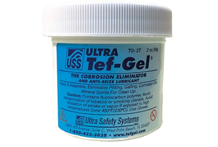 Gel anticorrosion pot et seringue TEF-GEL ULTRA SAFETY SYSTEMS